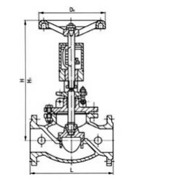 截止式流量平衡閥結構圖